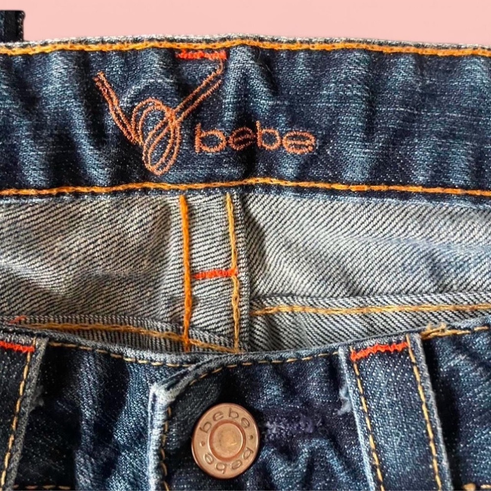 BEBE low rise bootcut jeans - Picture 4 of 4